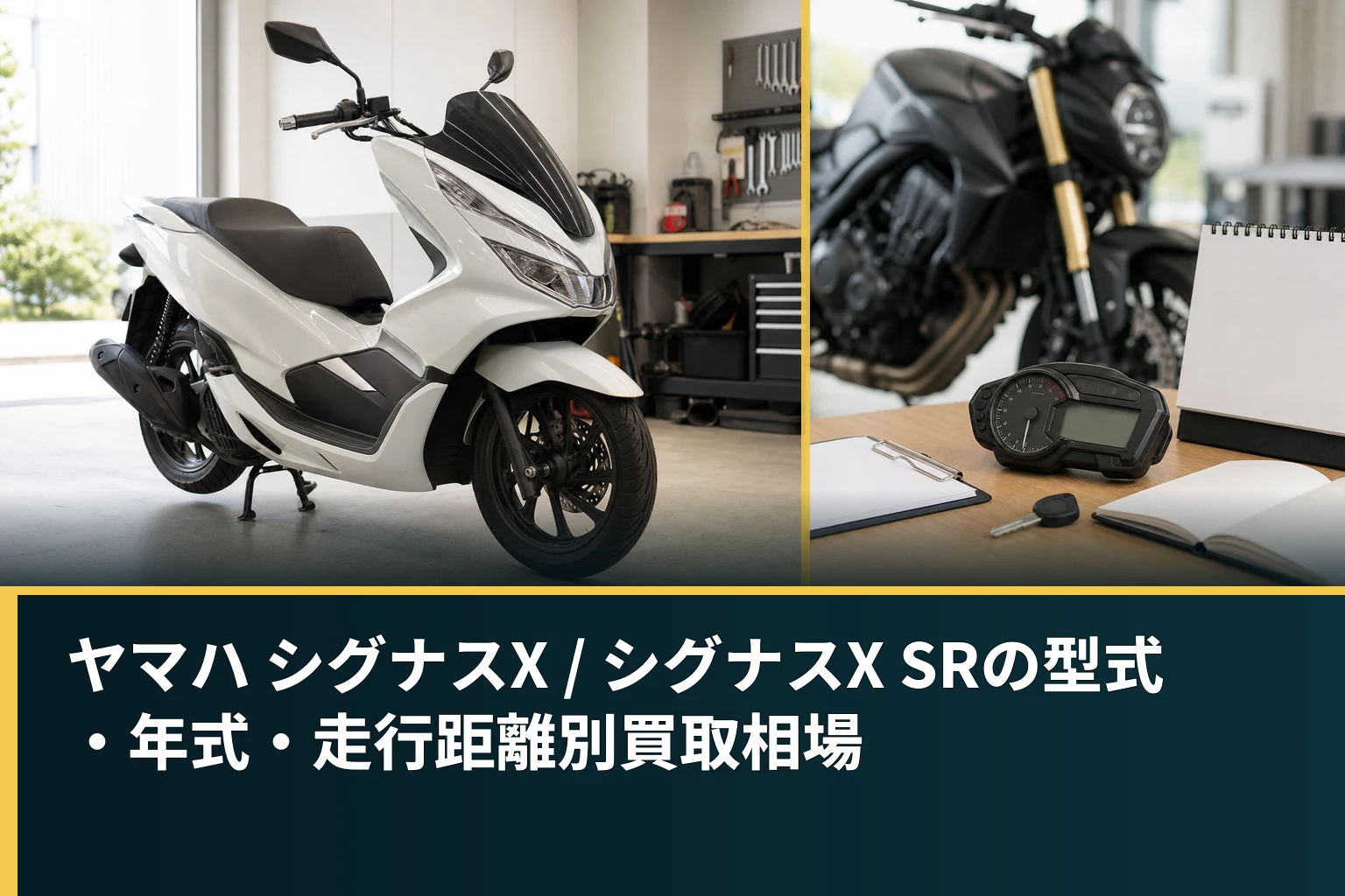 ヤマハ シグナスX / シグナスX SRの型式・年式・走行距離別買取相場