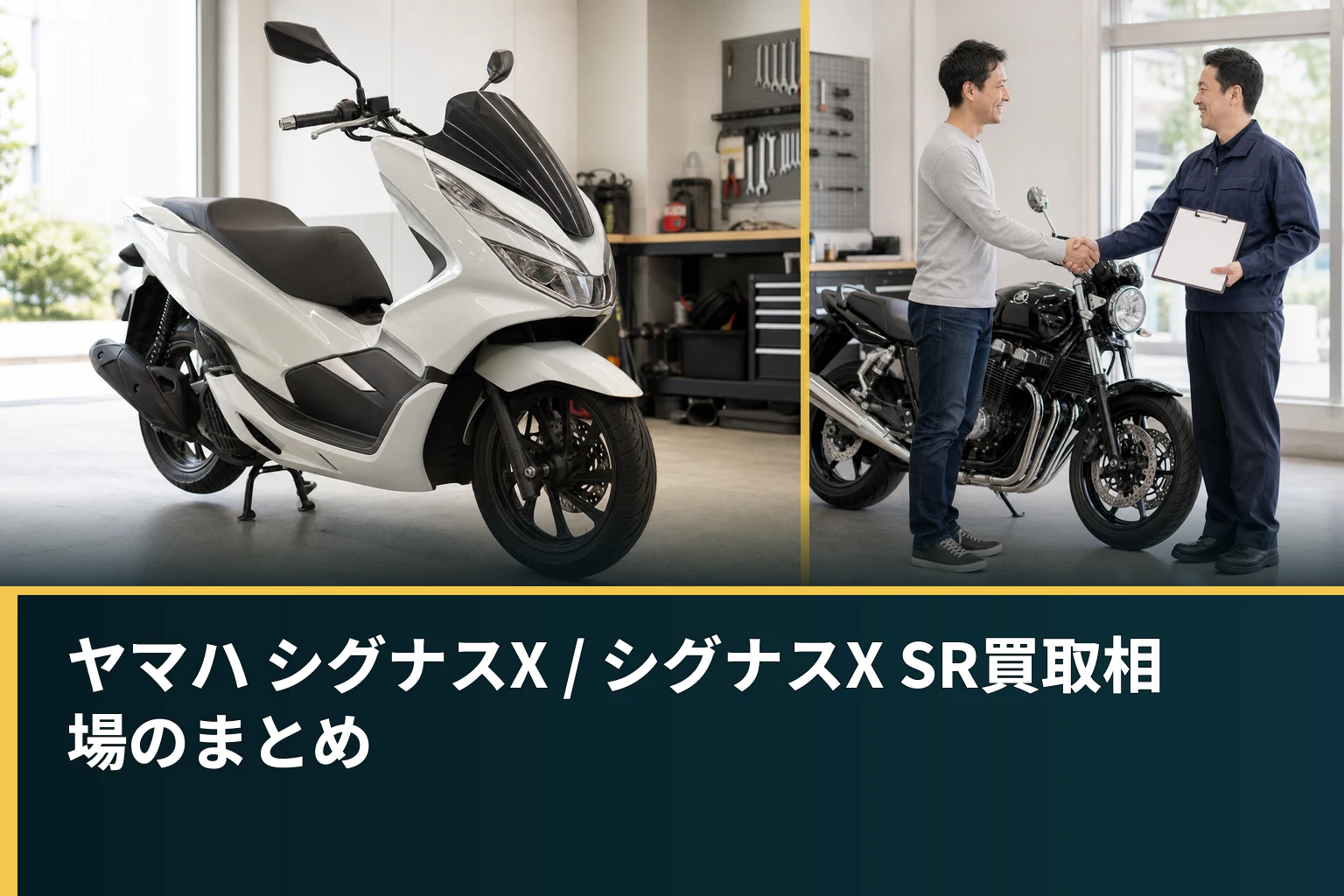 ヤマハ シグナスX / シグナスX SR買取相場のまとめ