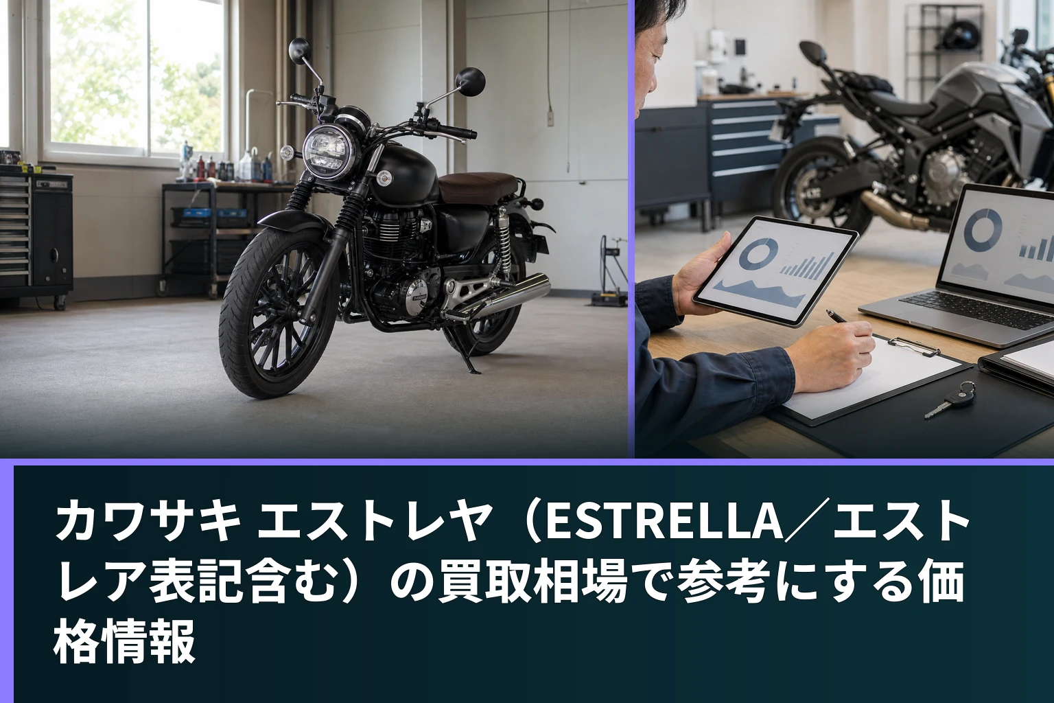 カワサキ エストレヤ(ESTRELLA/エストレア表記含む)の買取相場で参考にする価格情報