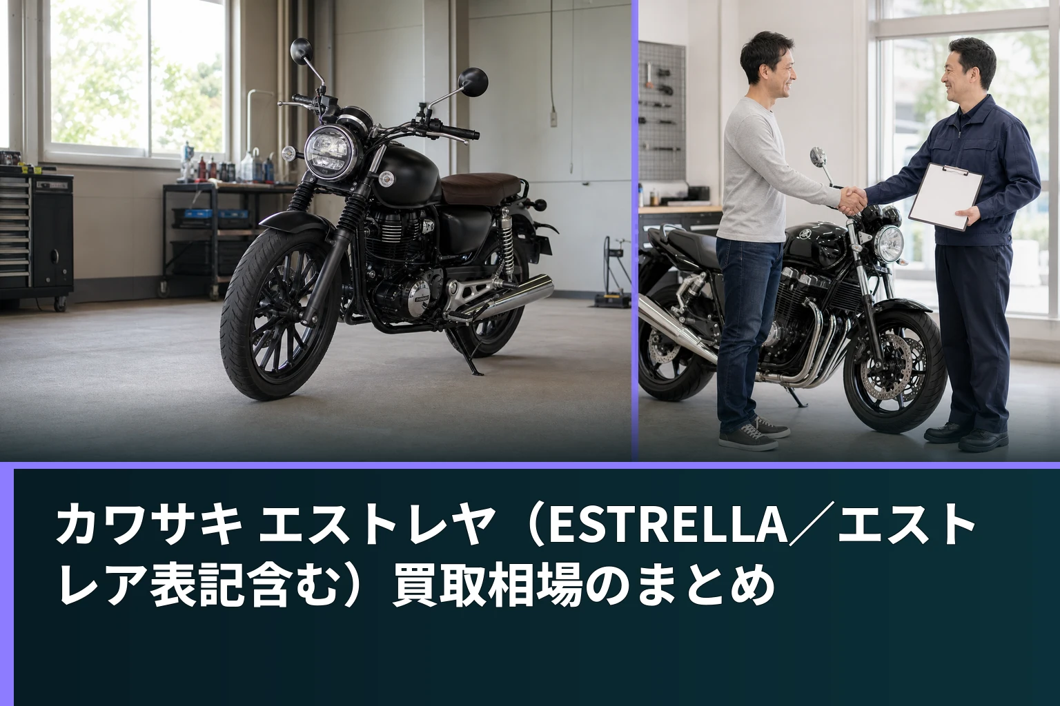 カワサキ エストレヤ(ESTRELLA/エストレア表記含む)買取相場のまとめ