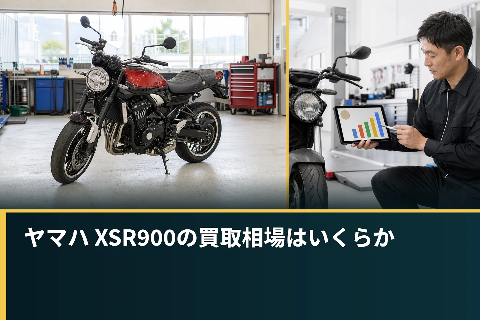 ヤマハ XSR900の買取相場はいくらか