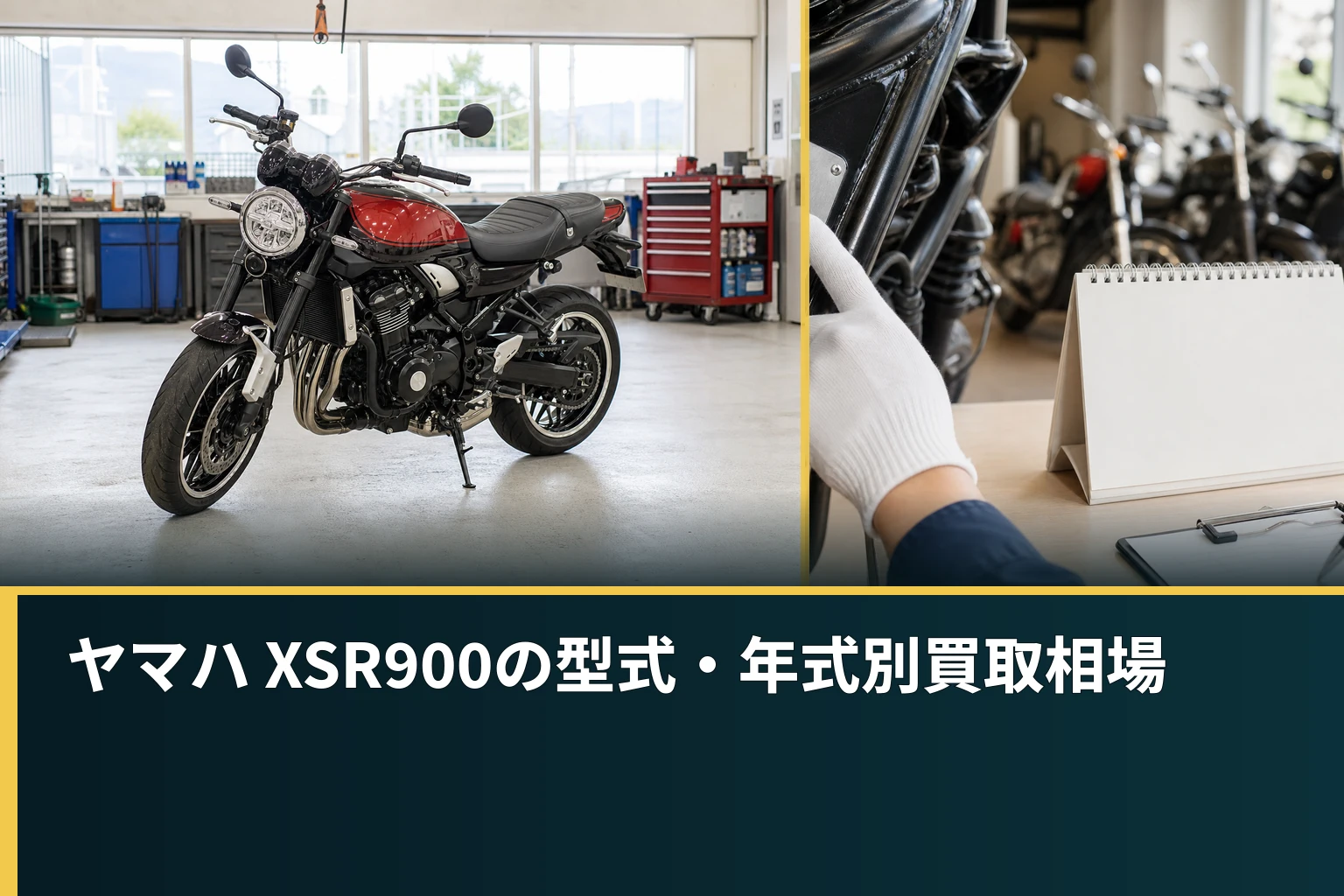ヤマハ XSR900の型式・年式別買取相場