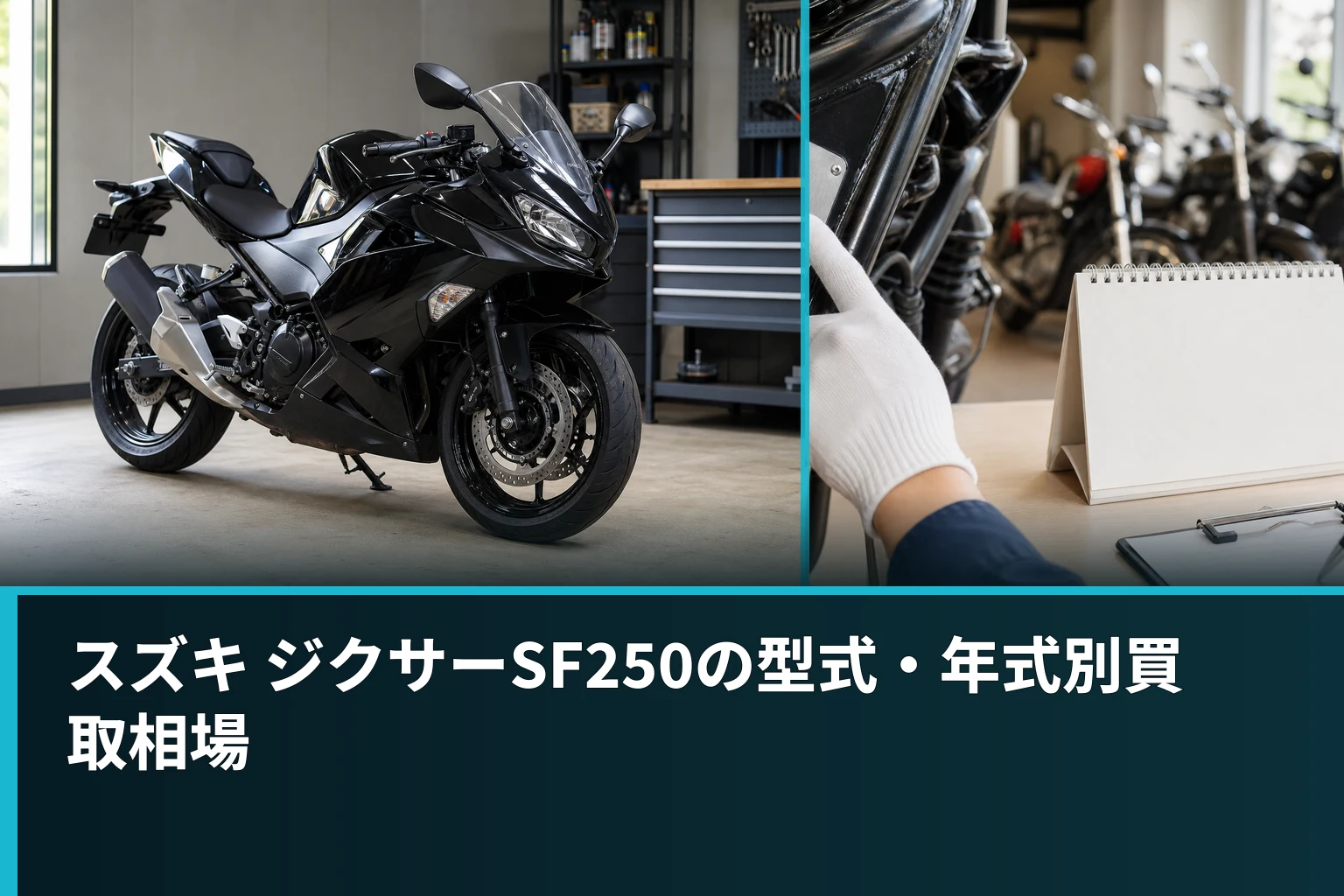 スズキ ジクサーSF250の型式・年式別買取相場