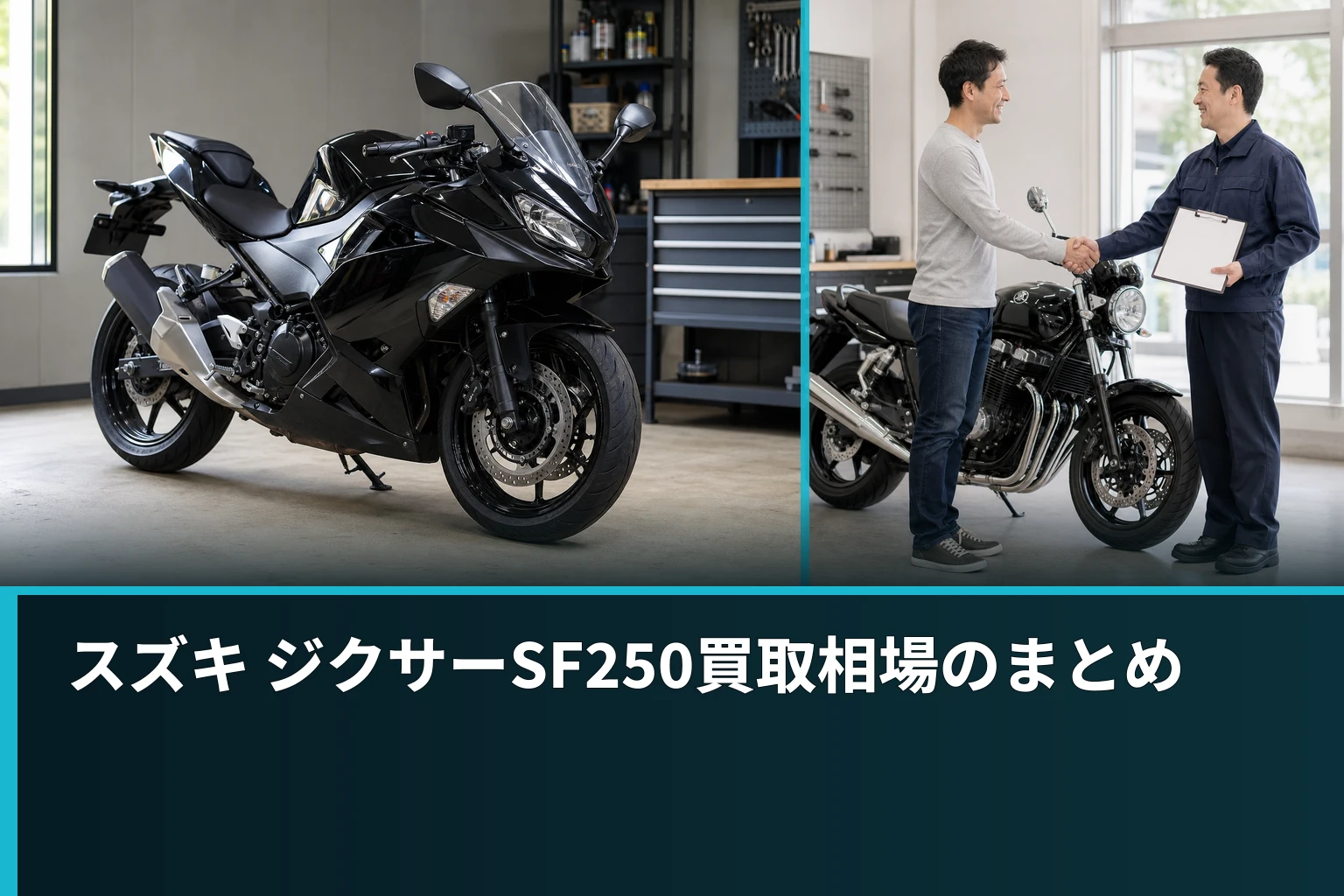 スズキ ジクサーSF250買取相場のまとめ