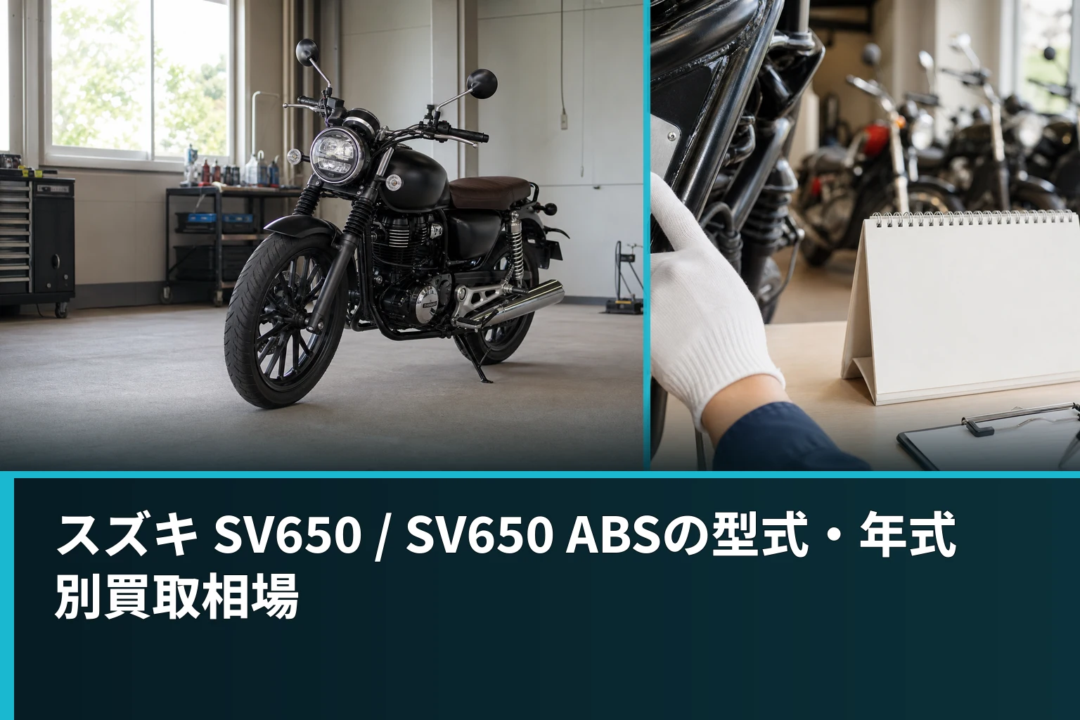 スズキ SV650 / SV650 ABSの型式・年式別買取相場