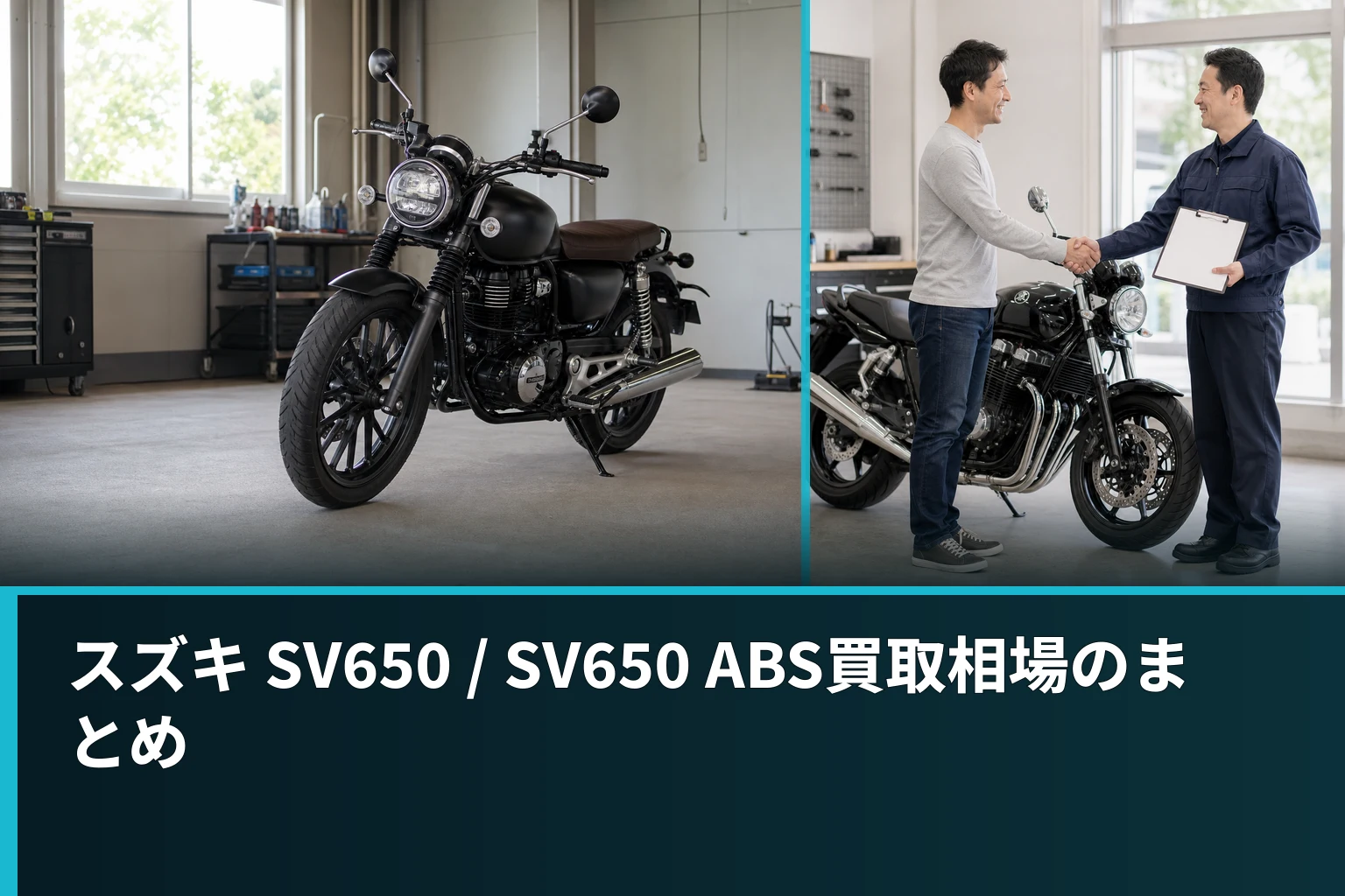 スズキ SV650 / SV650 ABS買取相場のまとめ