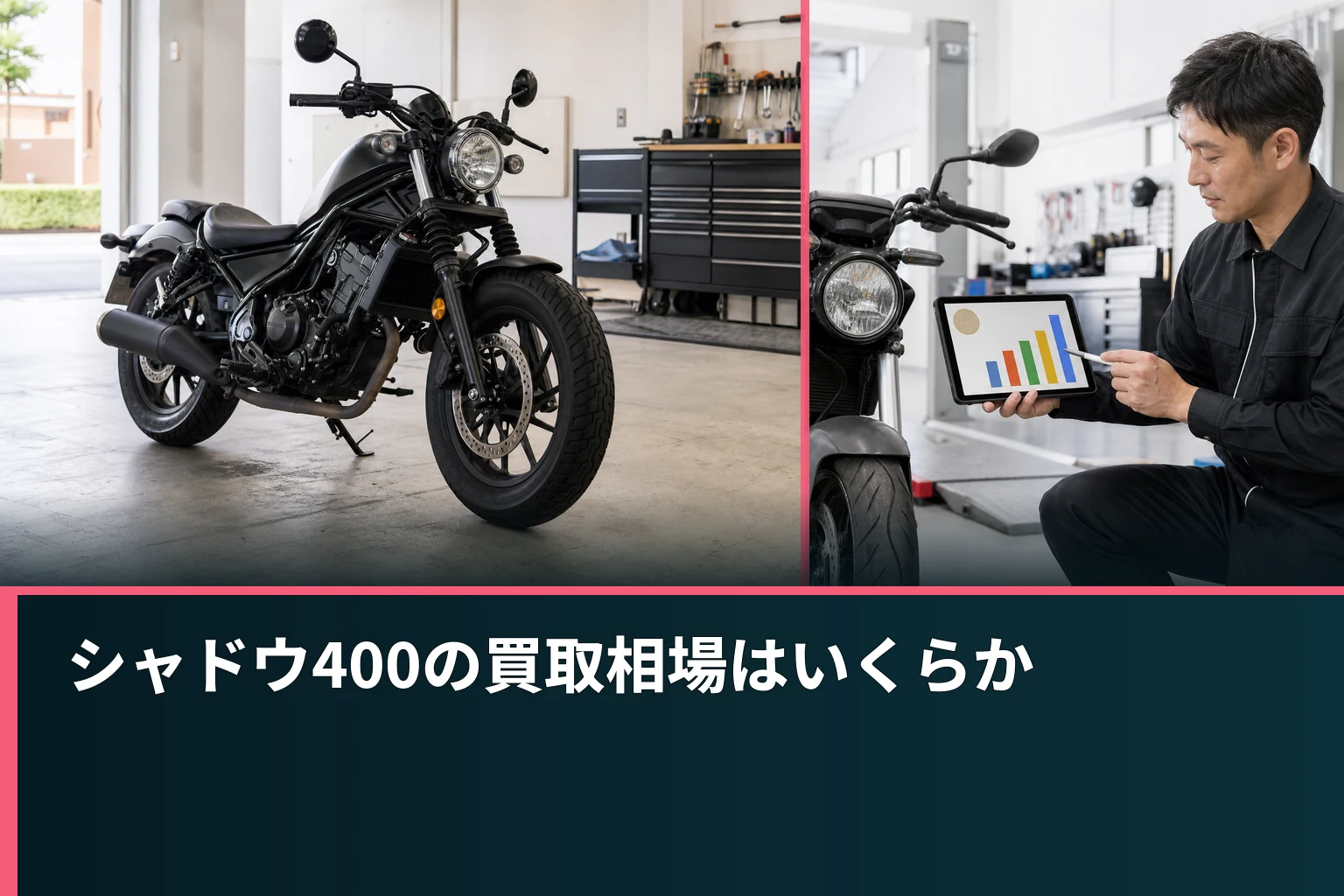 シャドウ400の買取相場はいくらか
