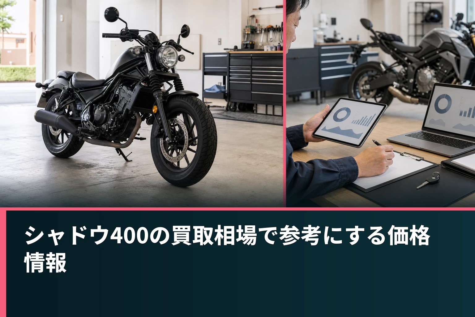 シャドウ400の買取相場で参考にする価格情報