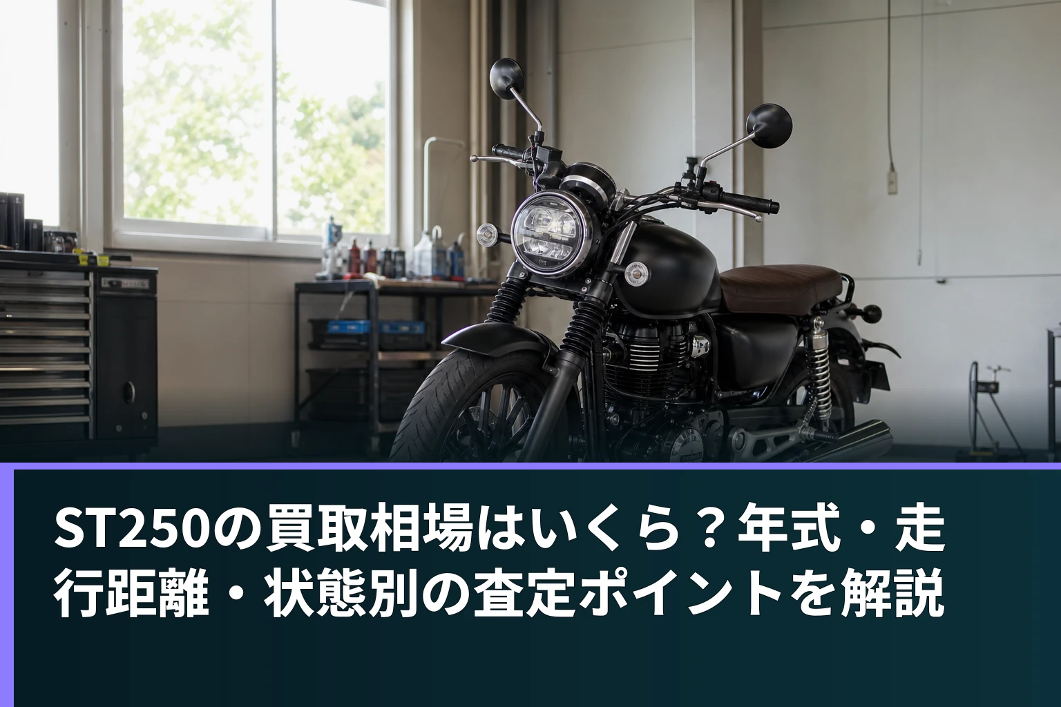 ST250の買取相場はいくら?年式・走行距離・状態別の査定ポイントを解説
