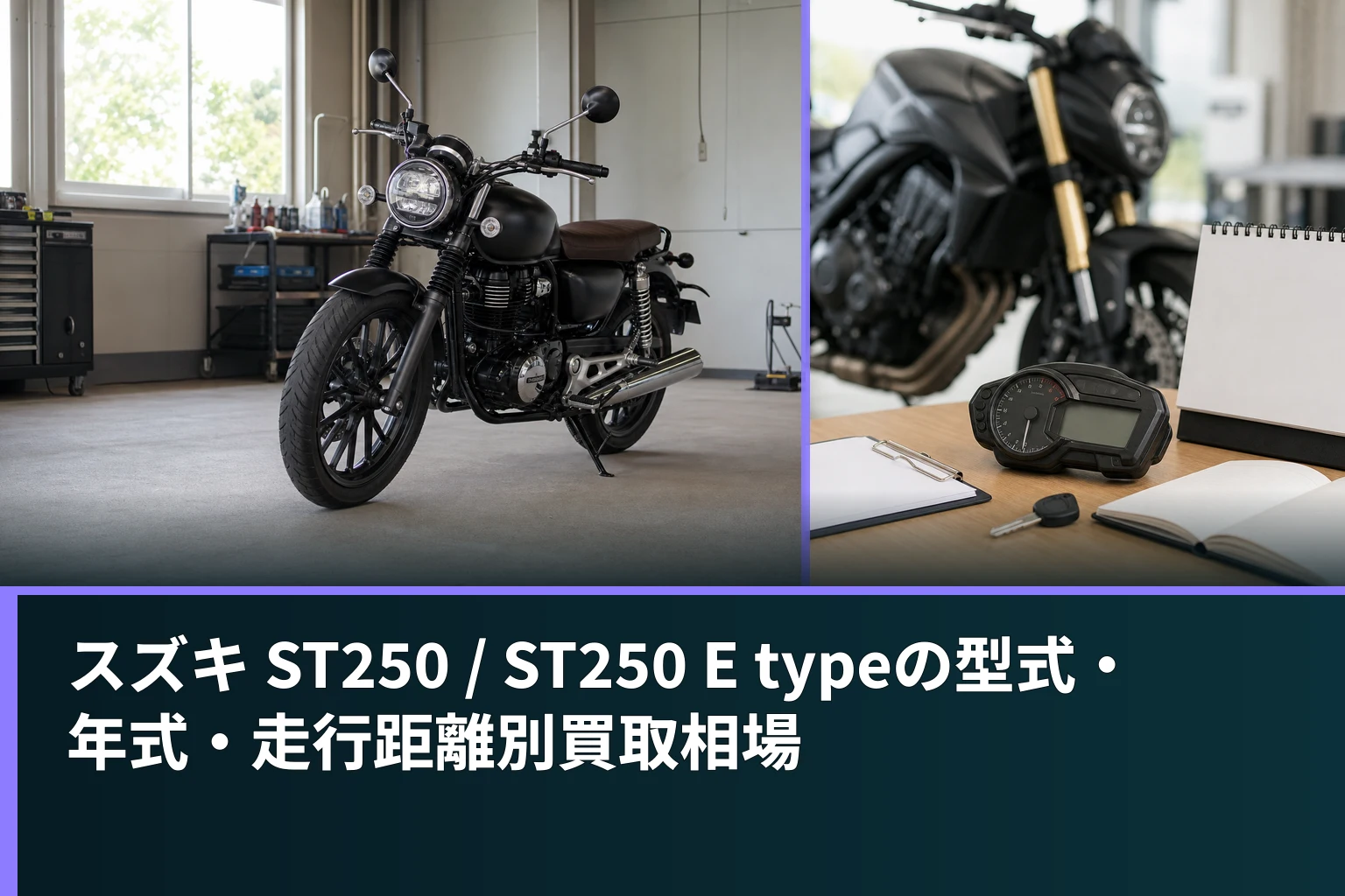 スズキ ST250 / ST250 E typeの型式・年式・走行距離別買取相場