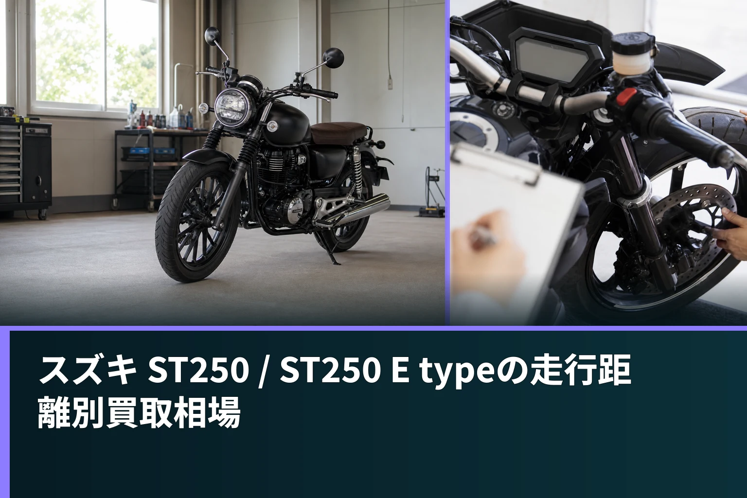 スズキ ST250 / ST250 E typeの走行距離別買取相場