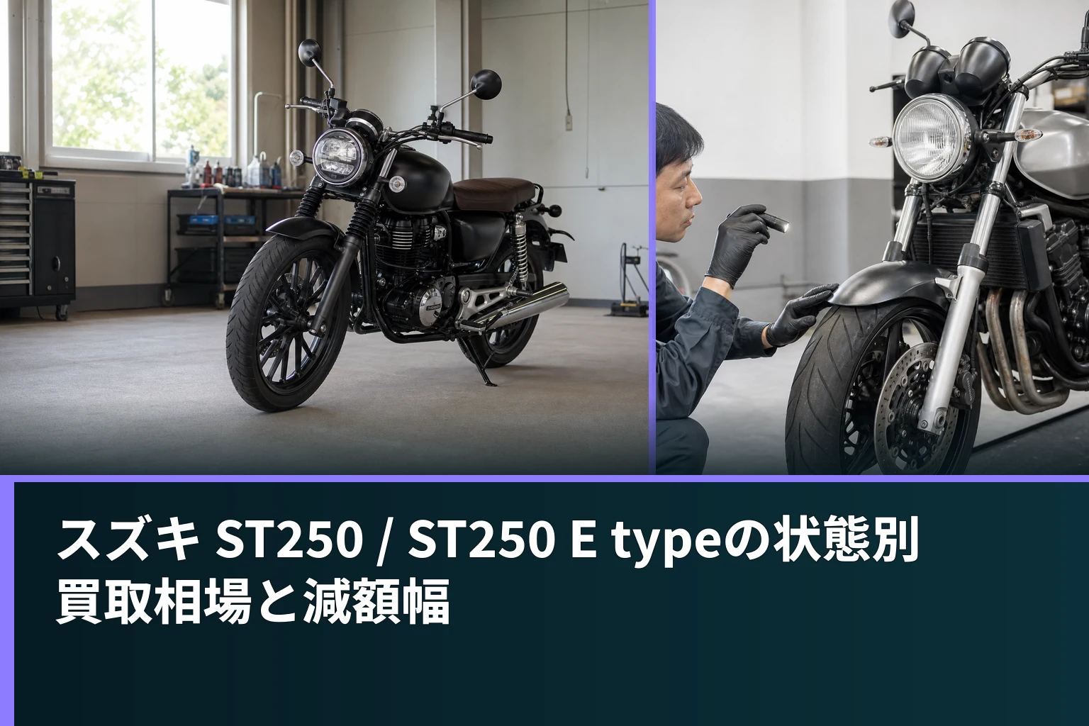 スズキ ST250 / ST250 E typeの状態別買取相場と減額幅