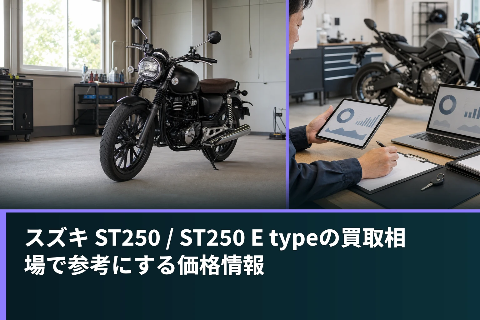 スズキ ST250 / ST250 E typeの買取相場で参考にする価格情報