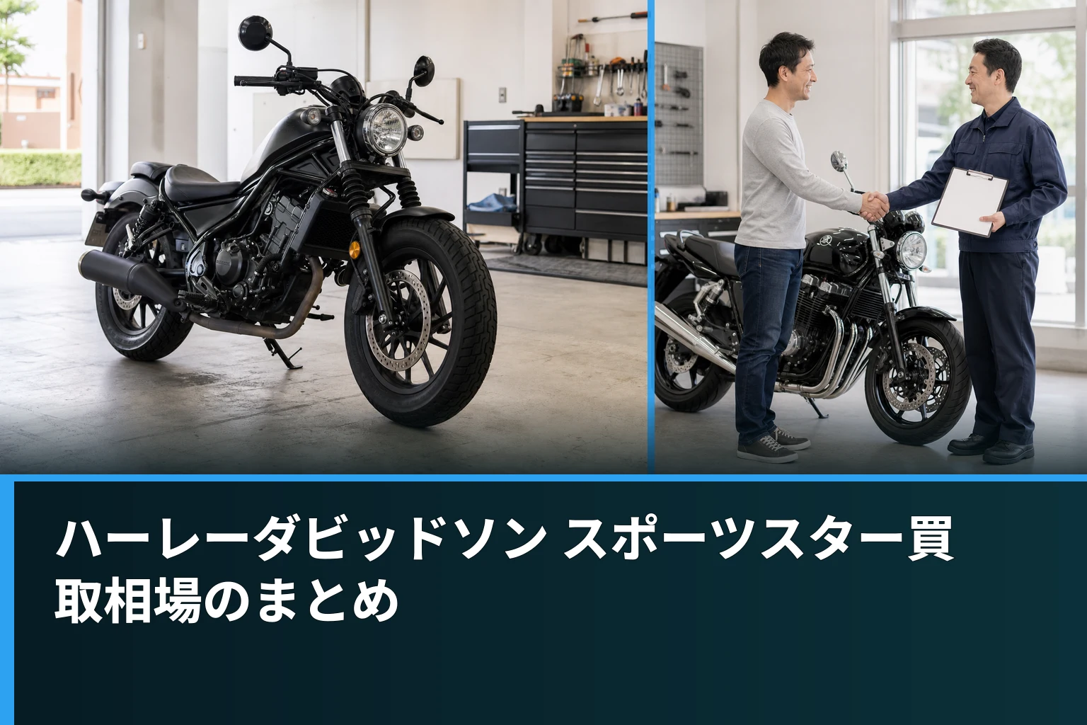 ハーレーダビッドソン スポーツスター買取相場のまとめ