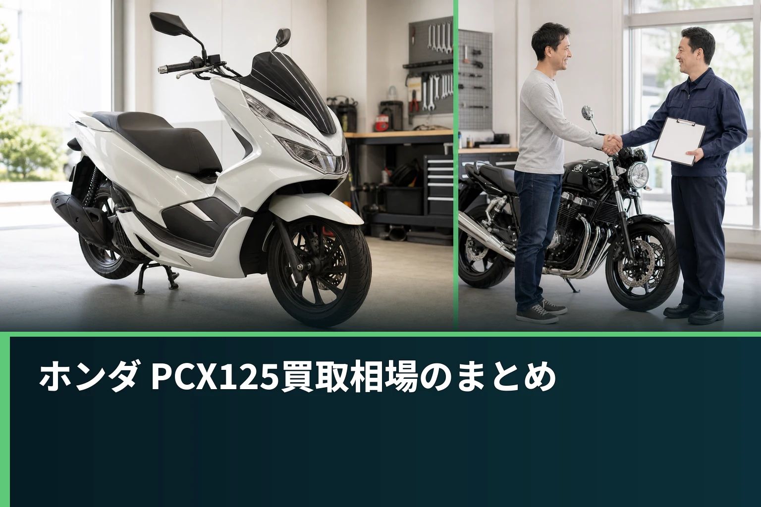 ホンダ PCX125買取相場のまとめ