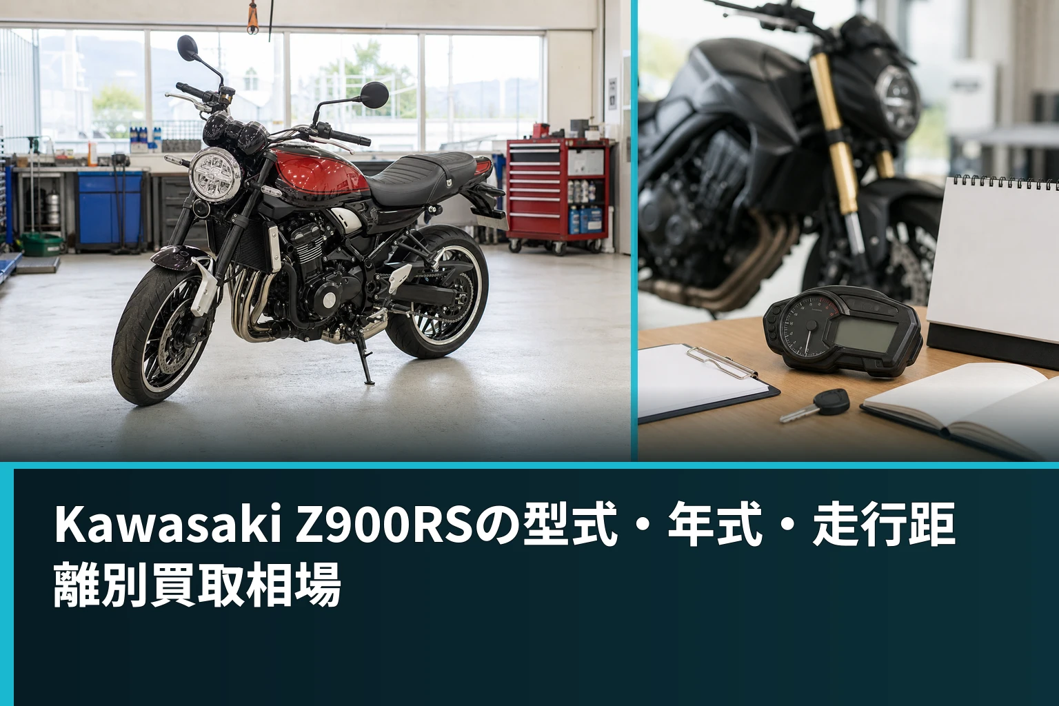 Kawasaki Z900RSの型式・年式・走行距離別買取相場