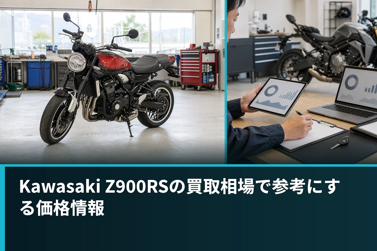 Kawasaki Z900RSの買取相場で参考にする価格情報