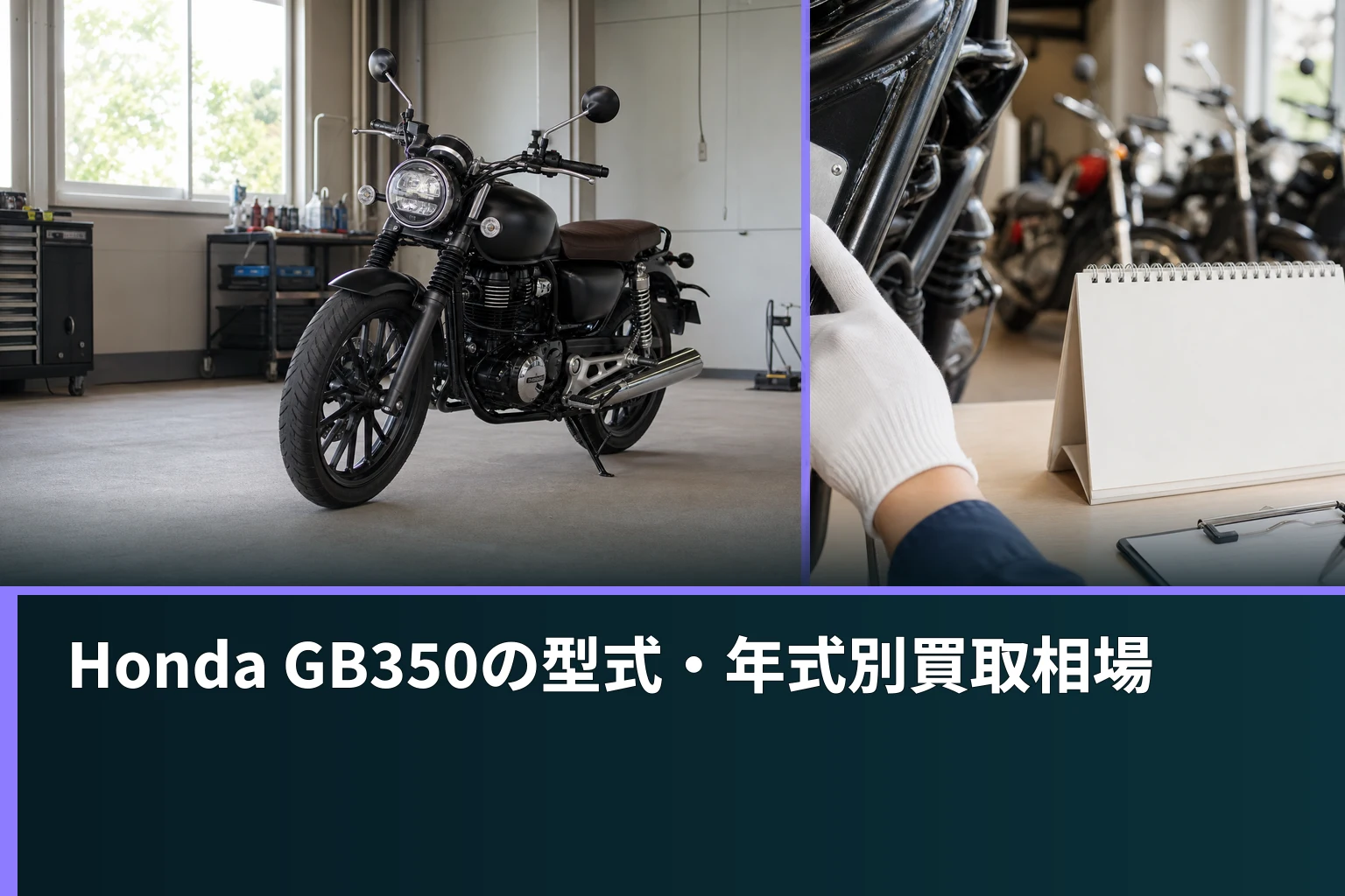 Honda GB350の型式・年式別買取相場