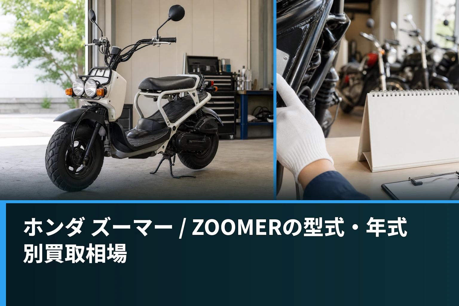 ホンダ ズーマー / ZOOMERの型式・年式別買取相場