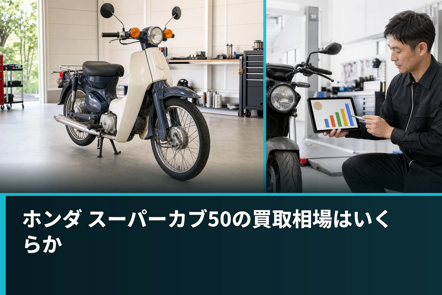 ホンダ スーパーカブ50の買取相場はいくらか