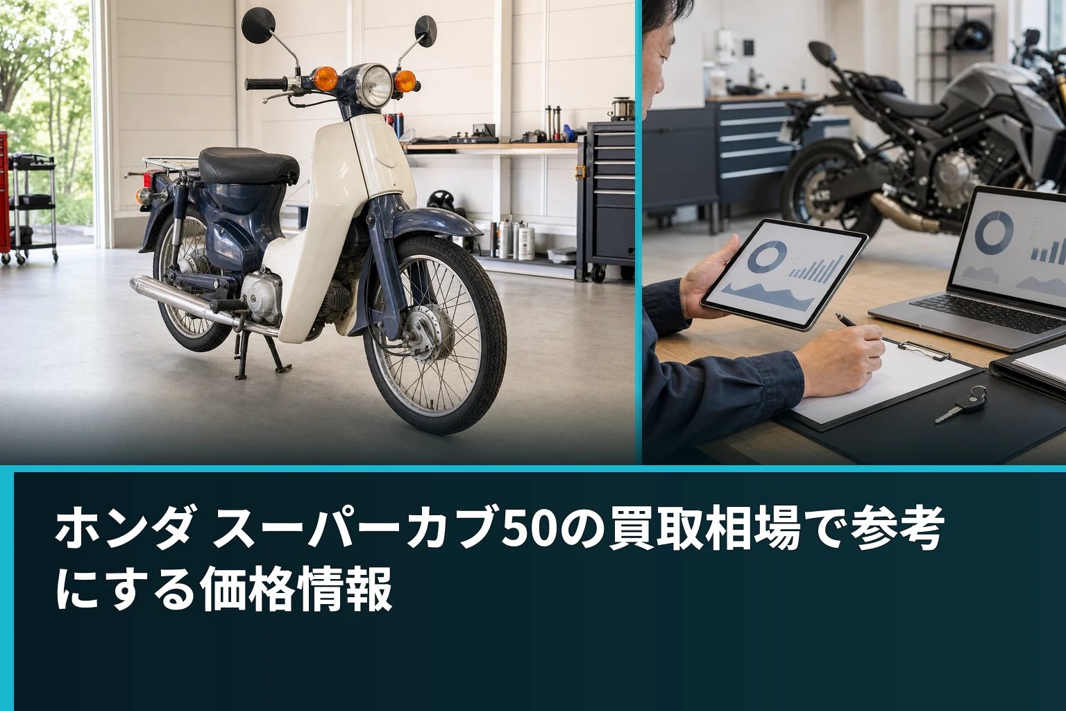 ホンダ スーパーカブ50の買取相場で参考にする価格情報