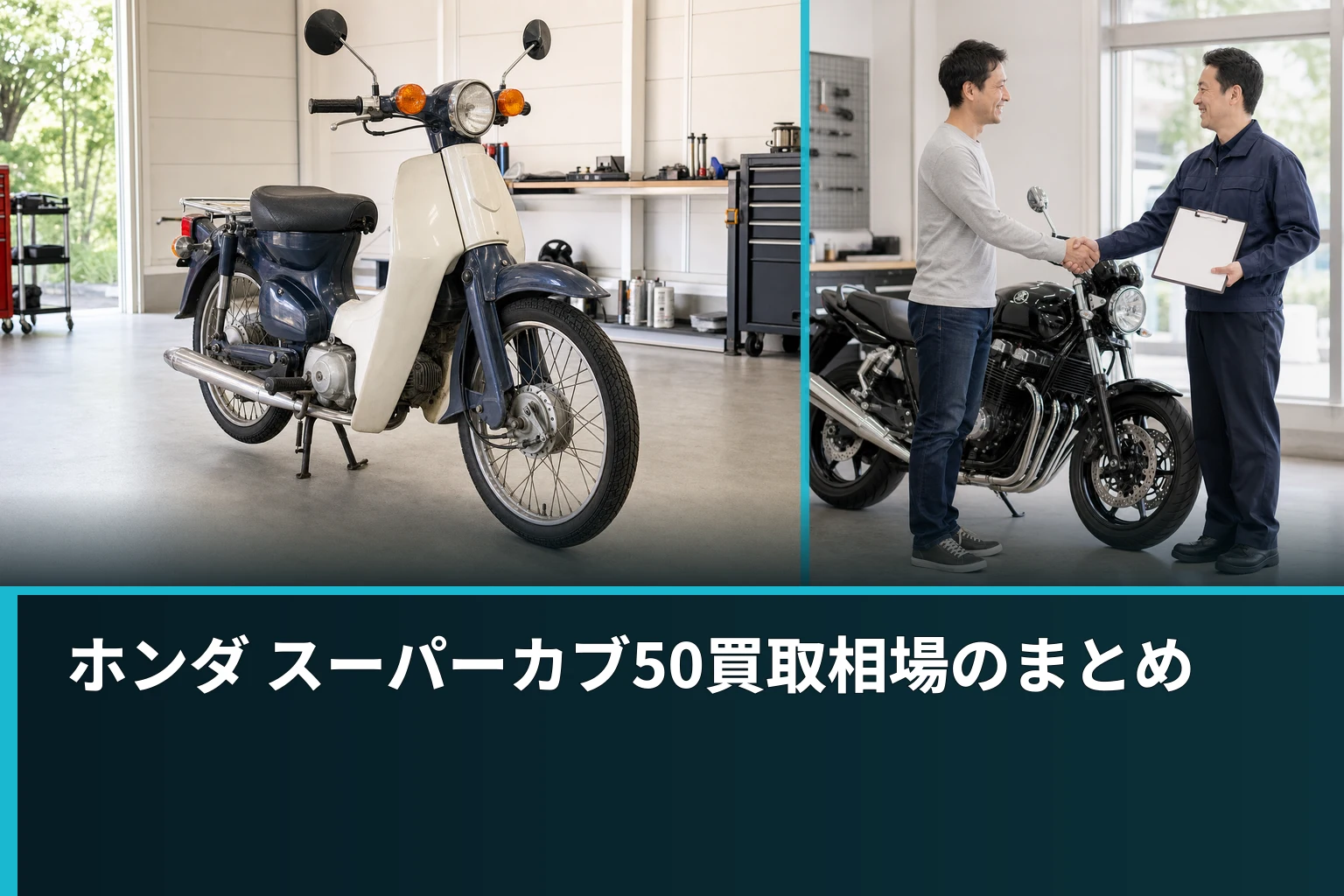 ホンダ スーパーカブ50買取相場のまとめ