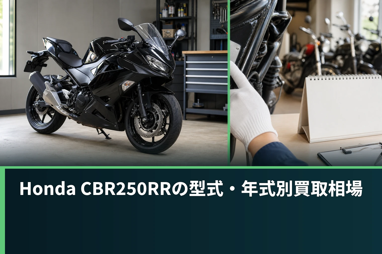 Honda CBR250RRの型式・年式別買取相場