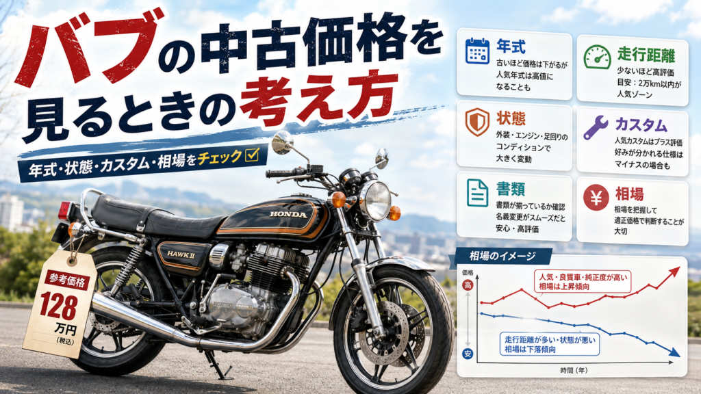 バイクの「バブ」とは？CB250T・CB400TやTバブ・Nバブの違いを解説