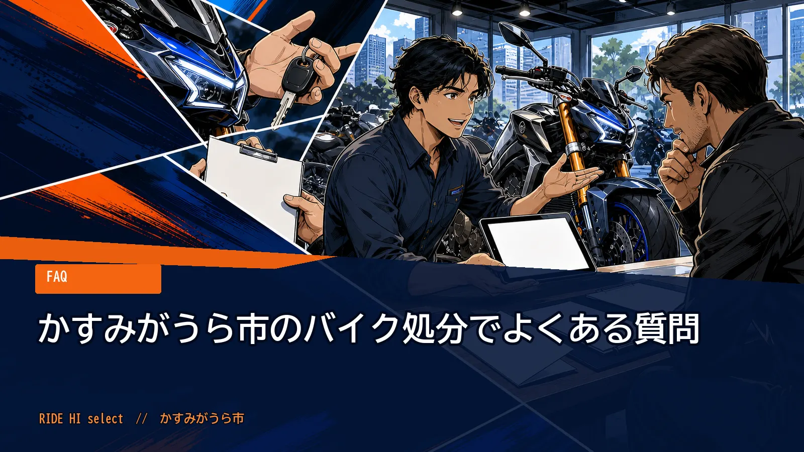 かすみがうら市のバイク処分でよくある質問