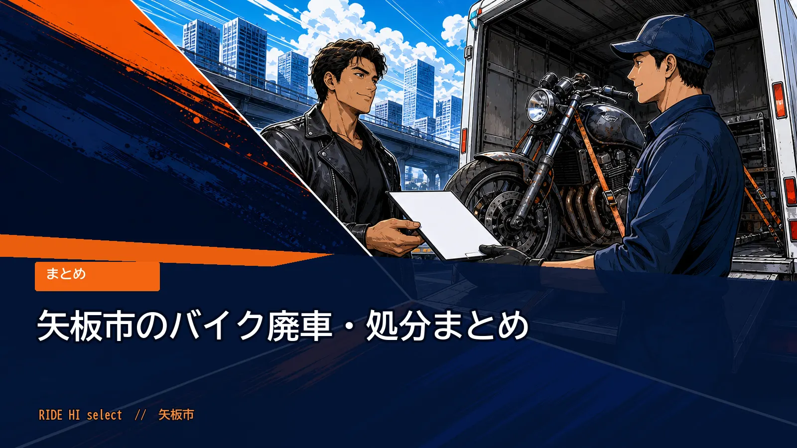 矢板市のバイク廃車・処分まとめ