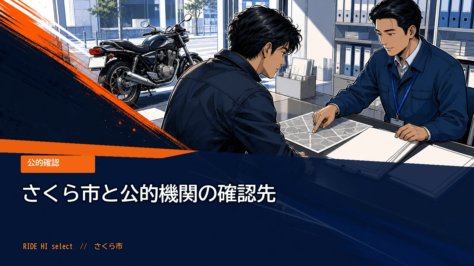 さくら市と公的機関の確認先