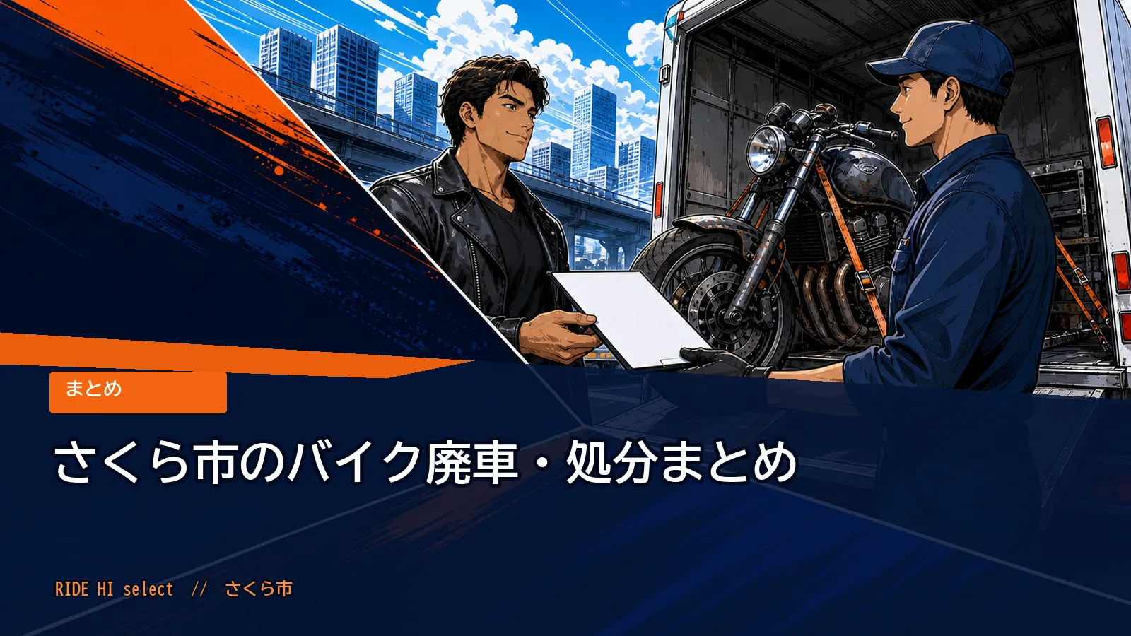 さくら市のバイク廃車・処分まとめ