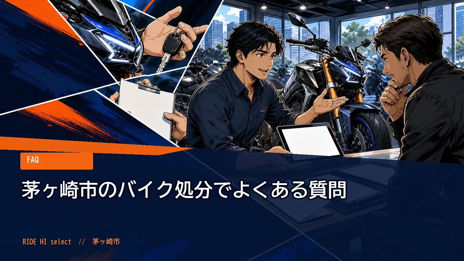 茅ヶ崎市のバイク処分でよくある質問